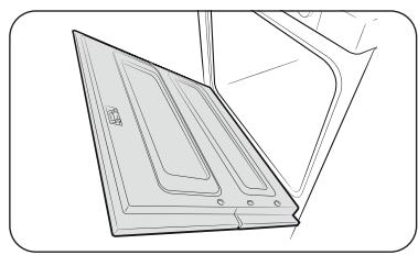 SAMSUNG NV7B6675CAN/U1  -  NV7B6675CCK/U1 -  NV7B6675CAN/U1 - Comment utiliser la porte entière - 2