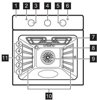 ELECTROLUX EOA5220AOR  -  EOA5220AOR - Všeobecný prehlad - 1