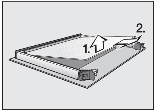 MIELE H 2760-2 BP PizzaPlus  -  H 2760-2 BP PizzaPlus - Désassembler la porte - 5