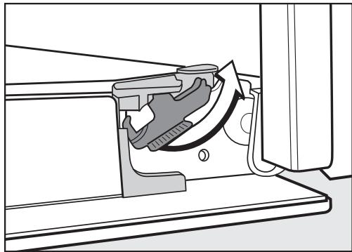 MIELE H 2760-2 BP PizzaPlus  -  H 2760-2 BP PizzaPlus - Démonter la porte - 2