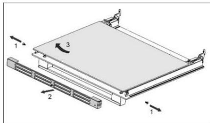 GORENJE GEC5C41SG  -  GEC5C41SG - DÉMONTAGE ET REMONTAGE DES VITRES DE LA PORTE DU FOUR (selon le modele) - 2