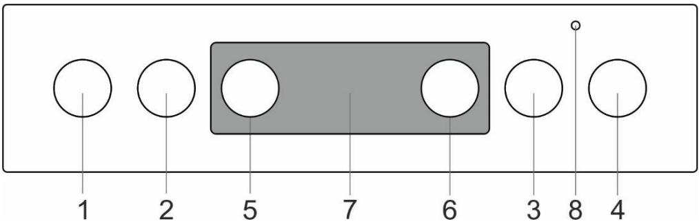 GORENJE GEC5C41SG  -  GEC5C41SG - BANDEAU DE COMMANDES (selon le modele) - 1
