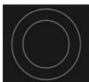 GORENJE GEC5C41SG  -  GEC5C41SG - COMMANDE DU FOYER À EXTENSION CIRCULAIRE - 2