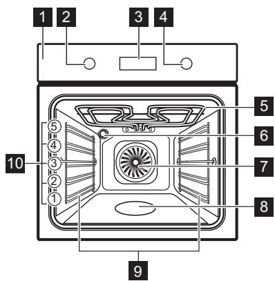 ELECTROLUX EOD4P46TX  -  EOD4P46TX -  EOD4P46H - Vue d'ensemble - 1