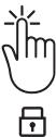 ELECTROLUX LOHFP46BX0  -  LOHFP46BX0 - Touches Verrouil. - 1