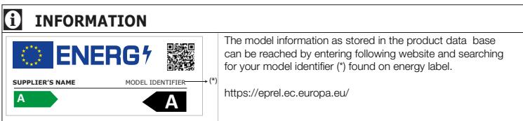 BEKO FSE13030N - Symbols and their descriptions - 1