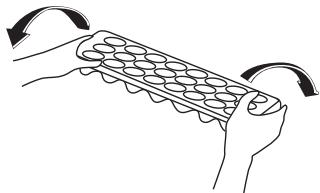 AEG AGB728E5NB  -  AGB728E4NX -  AGB728E5NB - Eisschale (bei bestimmten Modellen) - 2