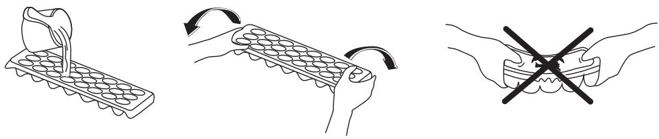 AEG AGB728E5NB  -  AGB728E4NX -  AGB728E5NB - Isterningbakke (Kun i nogle modeller) - 1