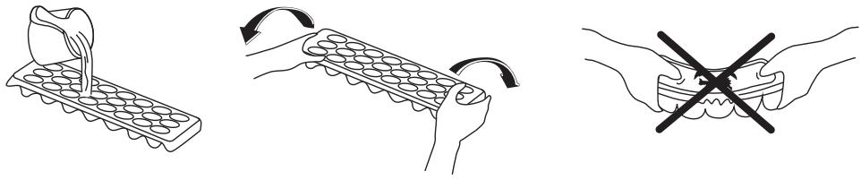 AEG AGB728E5NB  -  AGB728E4NX -  AGB728E5NB - Ice Tray (In some models) - 1