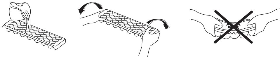 AEG AGB728E5NB  -  AGB728E4NX -  AGB728E5NB - Fabrication de glaçons Dans certains modèles - 3