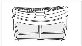 GRUNDIG GT76924D - Filtres à fibres (filtres internes et externes) / Nettoyage de la surface interieure de la porte de chargement - 8