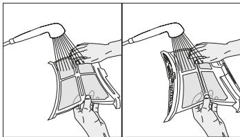 GRUNDIG GT76924D - Filtres à fibres (filtres internes et externes) / Nettoyage de la surface interieure de la porte de chargement - 6