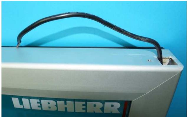 LIEBHERR FDv 4613 - Deactivate heater cable: - 1