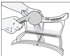 GRUNDIG GT55811D - Cartouche filtrante / Surface interieure de la porte - 4