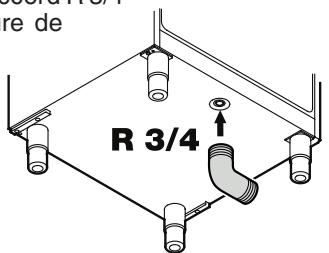 LIEBHERR BGPv 6570 - Orifice d'écoulement pour l'eau de nettoyage - 1