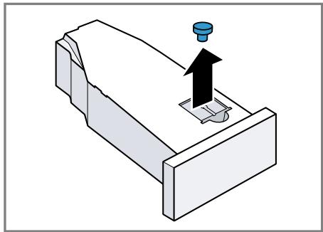 BOSCH WQG24591FG - Préparer le réservoir d'eau de condensation pour l'entretien de l'appareil - 1