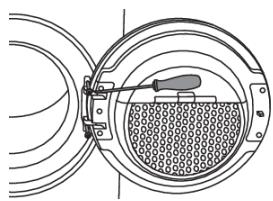 ASKO TDC1771HC.S - Inversion du sens d'ouverture du hublot - 3