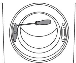 ASKO TDC1771HC.S - Inversion du sens d'ouverture du hublot - 5