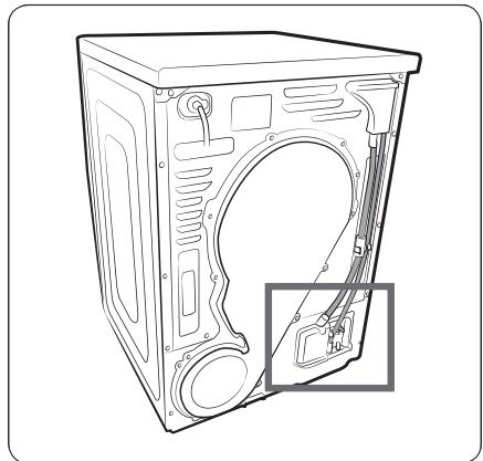 SAMSUNG DV81TA220AE/EN - DV81TA220AH/EN - Tuyau de vidange (si nécessaire) - 1