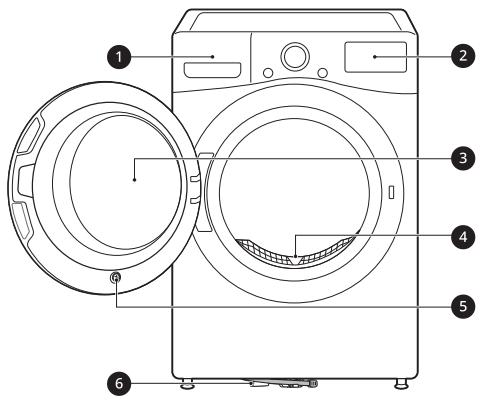 LG RH6P12BS - RH6P12BS - Vue avant - 1