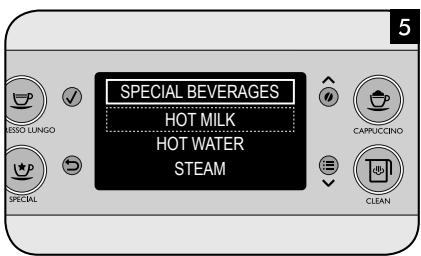 SAECO EXPRELIA EVO - "SPECIAL" BEVERAGES BEVANDE "SPECIAL" - 5