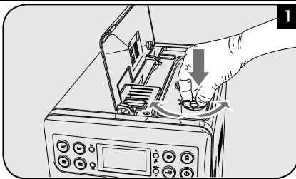 SAECO EXPRELIA EVO - ADJUSTING THE CERAMIC COFFEE GRINDER REGOLAZIONE MACINACAFFÉ IN CERAMICA - 1