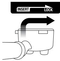 MELITTA EPOS - INSERTION DU PORTE-FILTR - 1