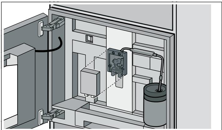 GAGGENAU CMP250102  -  CMP250112 -  CMP250102 -  CMP250132 - Utiliser le réservoir à lait : - 1