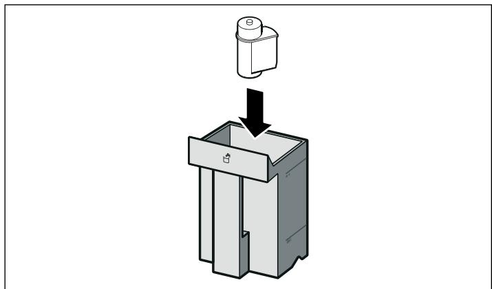 GAGGENAU CMP250102  -  CMP250112 -  CMP250102 -  CMP250132 - Mise en place du filtre à eau - 1
