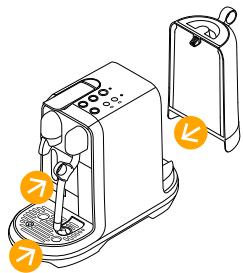 SAGE SNE500BKS4EFR1 CREATISTA UNO - Fill the water tank - 1
