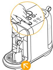 SAGE SNE500BKS4EFR1 CREATISTA UNO - Milk Froth Level Setting Einstellung Milchschaumhöhe - 10