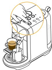 SAGE SNE500BKS4EFR1 CREATISTA UNO - Milk Froth Level Setting Einstellung Milchschaumhöhe - 1
