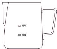 SAGE SNE500BKS4EFR1 CREATISTA UNO - TIP: Gebruik gespasteuriseerde volle of halfvolle melt op koelkasttemperatuur (tussen 4-6 °C) voor optimaal melkschuim. - 5