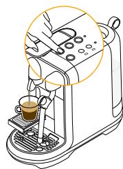 SAGE SNE500BKS4EFR1 CREATISTA UNO - Stellen Sie eine Tasse - 6
