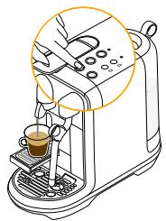 SAGE SNE500BKS4EFR1 CREATISTA UNO - Einstellungen für normale Kaffeegeträkte - 1