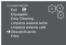 MELITTA LATTICIA ONE TOUCH - Acceder a los submnús - 1