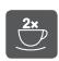 MELITTA LATTICIA ONE TOUCH - Twee dranken gegelijk bereiden - 1