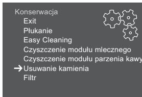 MELITTA LATTICIA ONE TOUCH - Wywohywanie podmenu - 1