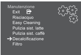 MELITTA LATTICIA ONE TOUCH - Accesso ai sottomenu - 1
