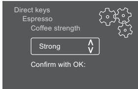 MELITTA LATTICIA ONE TOUCH - Navigating in the menu - 1