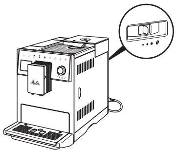 MELITTA LATTICIA ONE TOUCH - Öğütme derecesinin ayarlanması - 1