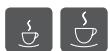 MELITTA LATTICIA ONE TOUCH - Préparation d'un expresso et d'un café long - 1