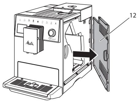 MELITTA LATTICIA ONE TOUCH - Zetgroep reinigen - 1