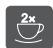MELITTA LATTICIA ONE TOUCH - Jednoczesne przyrzadzanie dwoch kaw - 1