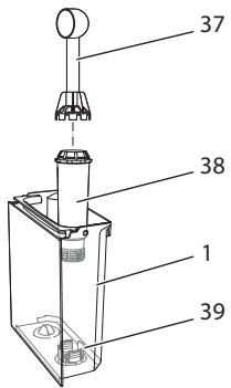 MELITTA LATTICIA ONE TOUCH - Waterfilter gebruiken - 1