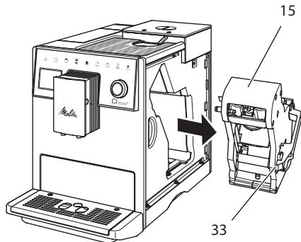 MELITTA LATTICIA ONE TOUCH - Rengjore kokegruppe - 2