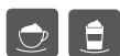 MELITTA LATTICIA ONE TOUCH - Tilberede cappuccino og latte macchiato - 1