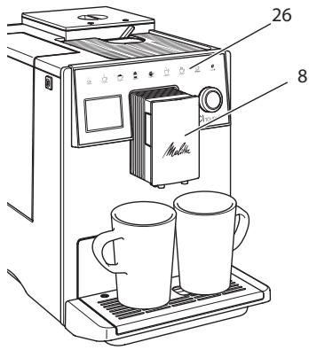 MELITTA LATTICIA ONE TOUCH - i Informacija - 1
