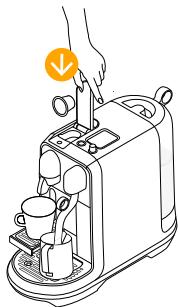 SAGE NESPRESSO CREATISTA PLUS SEL - Przygotowanie kawy / Prepararea cafelei normale - 6