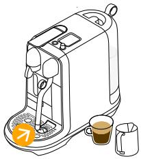 SAGE NESPRESSO CREATISTA PLUS SEL - PL Przygotowanie kawy z mlekiem – dwie filiżanki / RO Preparare cafea cu lapte – Două cești - 1